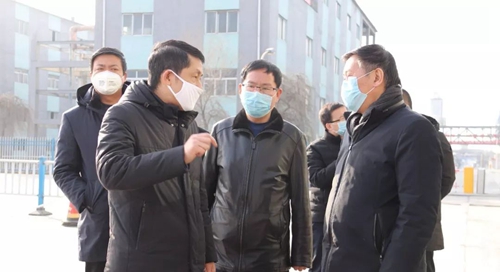 西寧市委常委、大通縣委書記宋晨曦到青海宜化檢查疫情防控工作(圖1)