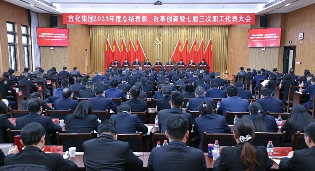 王大真總結(jié)講話 宜化集團(tuán)2023年度總結(jié)表彰、改革創(chuàng)新暨七屆三次職工代表大會(huì)勝利閉幕(圖1)